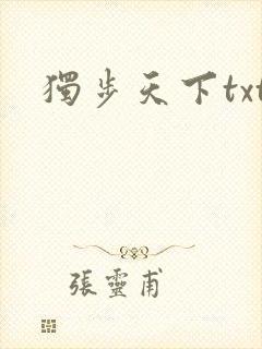 独步天下txt