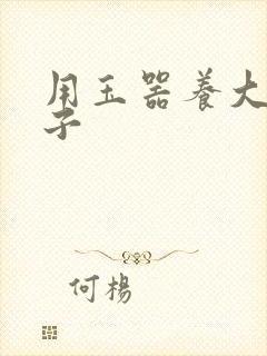 用玉器养大的皇子