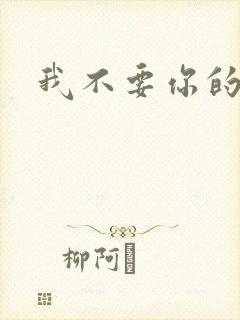 我不要你的承诺