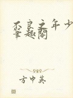 不良之年少轻狂笔趣阁