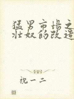 猛男市场之肌肉壮奴的改造