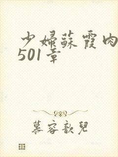 少妇苏霞肉欲第501章