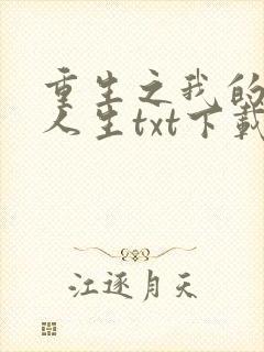 重生之我的书记人生txt下载