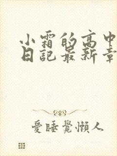 小霜的高中成长日记最新章节