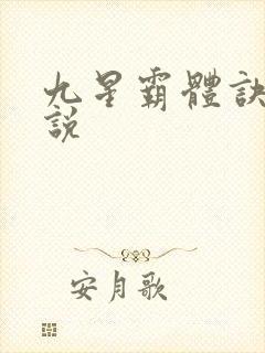 九星霸体诀 小说