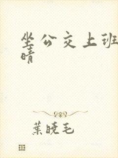 坐公交上班的苏晴