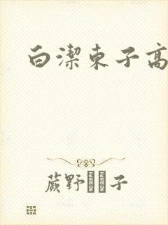 白洁东子高义