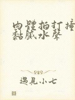 肉体拍打撞击出黏腻水声