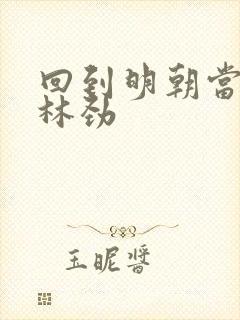 回到明朝当王爷林劲