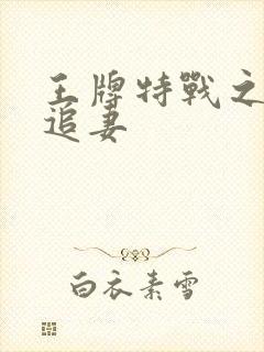 王牌特战之军少追妻