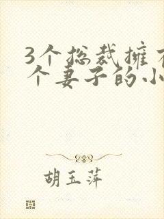 3个总裁拥有一个妻子的小说