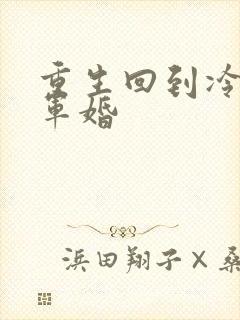 重生回到冷战前军婚