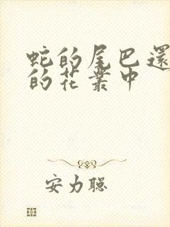 蛇的尾巴还在我的花丛中