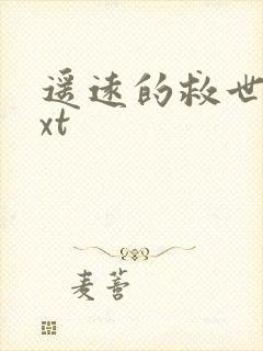 遥远的救世主txt