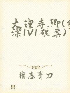 大理寺.卿(双洁1V1破案)