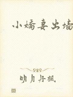 小娇妻出墙记
