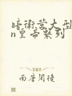 暗卫营大型hpn皇帝系列