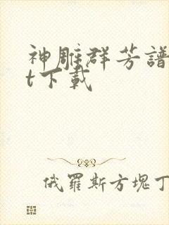 神雕群芳谱txt下载