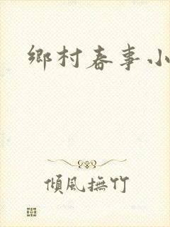 乡村春事小说