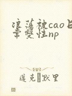 浪荡被cao日常双性np