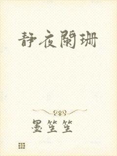 静夜阑珊