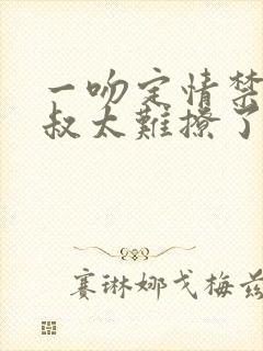 一吻定情禁欲小叔太难撩了