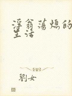 浮翁荡熄的幸福生活