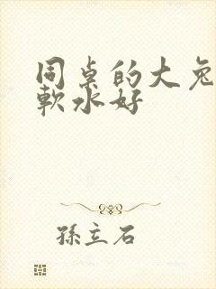 同桌的大兔子好软水好