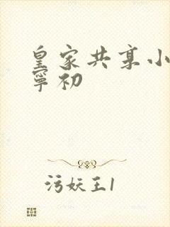 皇家共享小公主宁初