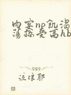 肉宴np饥渴放荡总受高hbl