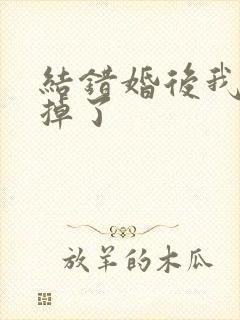 结错婚后我离不掉了