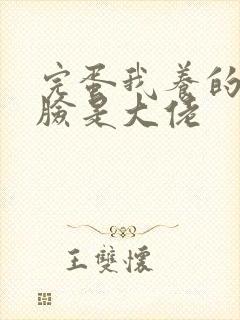 完蛋我养的小白脸是大佬