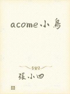 acome小鸟