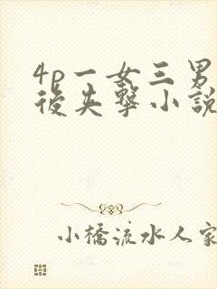 4p一女三男前后夹击小说