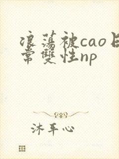 浪荡被cao日常双性np