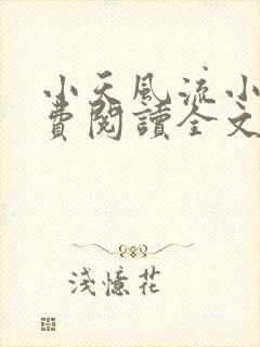 小天风流小说免费阅读全文最新章节