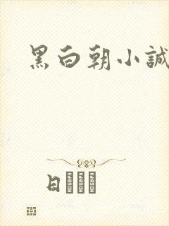 黑白朝小诚