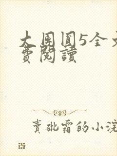 大团圆5全文免费阅读