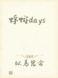 蜉蝣days