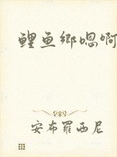 鲤鱼乡嗯啊