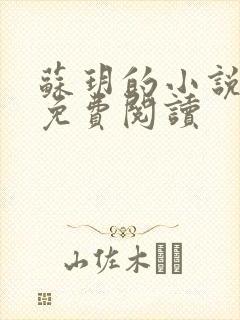 苏玥的小说全文免费阅读