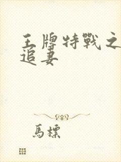 王牌特战之军少追妻