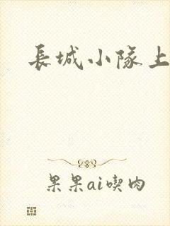 长城小队上中下