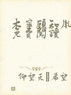 木宁顾知胤小说免费阅读