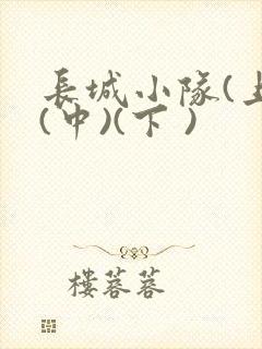 长城小队(上)(中)(下 )