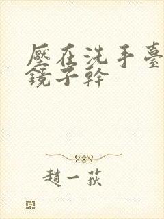 压在洗手台看着镜子干