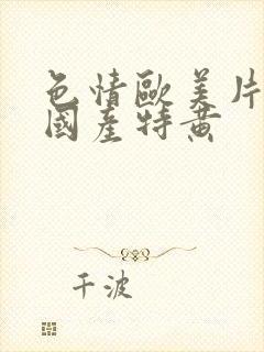 色情欧美片午夜国产特黄