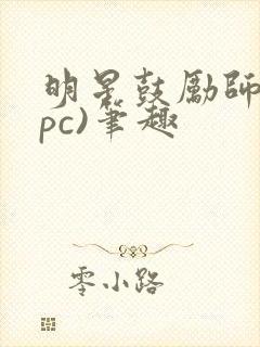 明星鼓励师(npc)笔趣