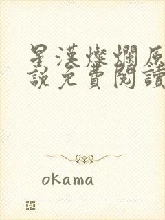 星汉灿烂原著小说免费阅读