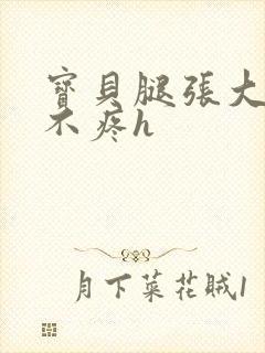 宝贝腿张大点就不疼h